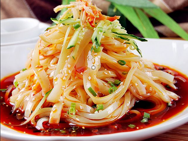 模塊熱源機如何用在生產制作涼皮?